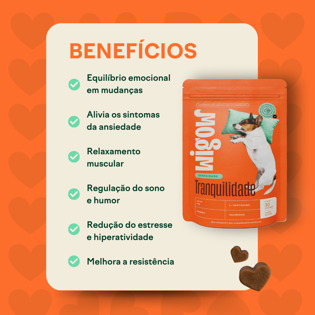 Suplemento Wigow Tranquilidade 84g
