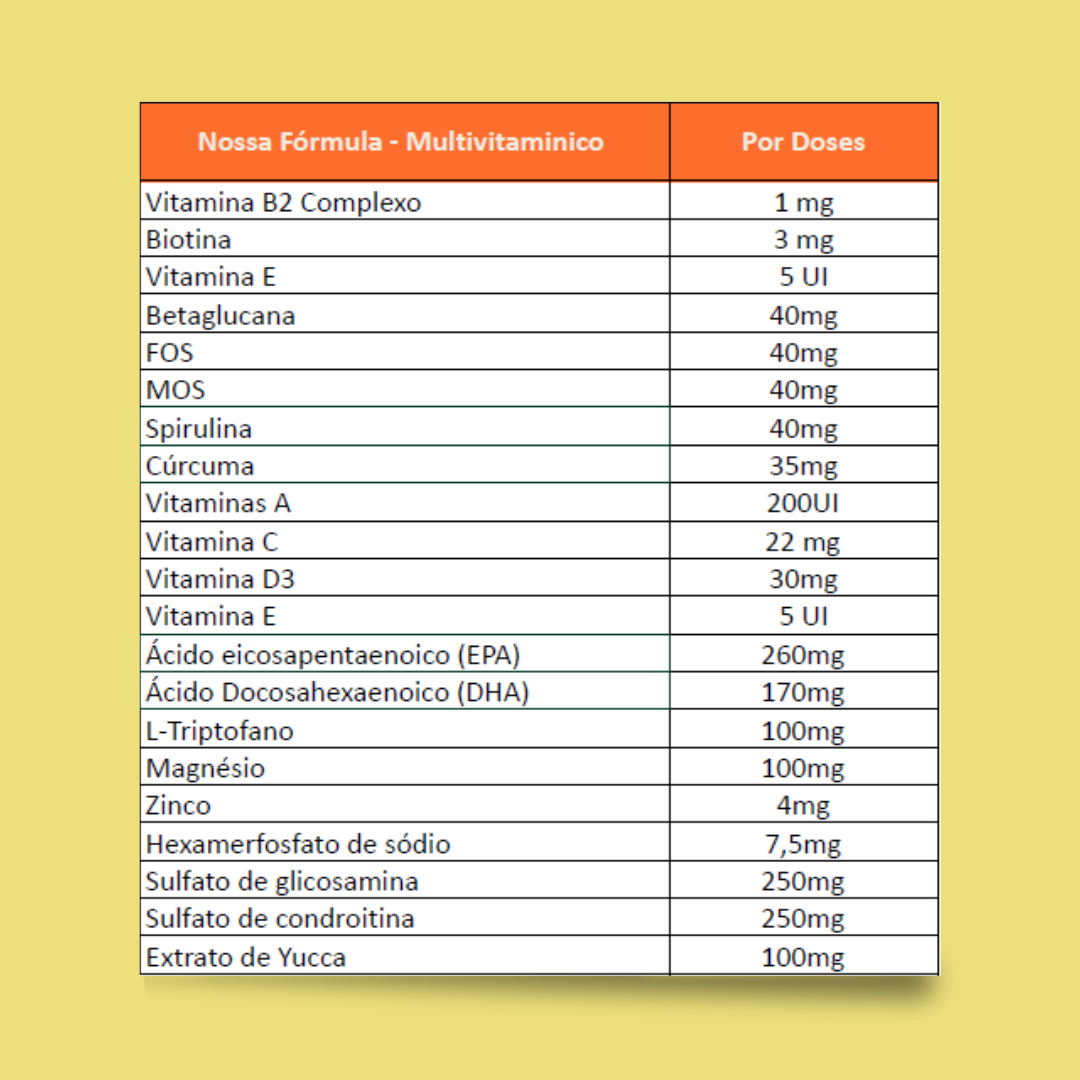Suplemento Wigow Multivitamínico - 10 em 1 84g