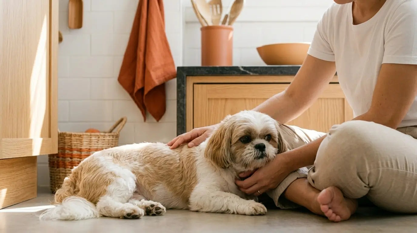 Cachorro vomitando e com diarreia: o que pode ser e quando se preocupar