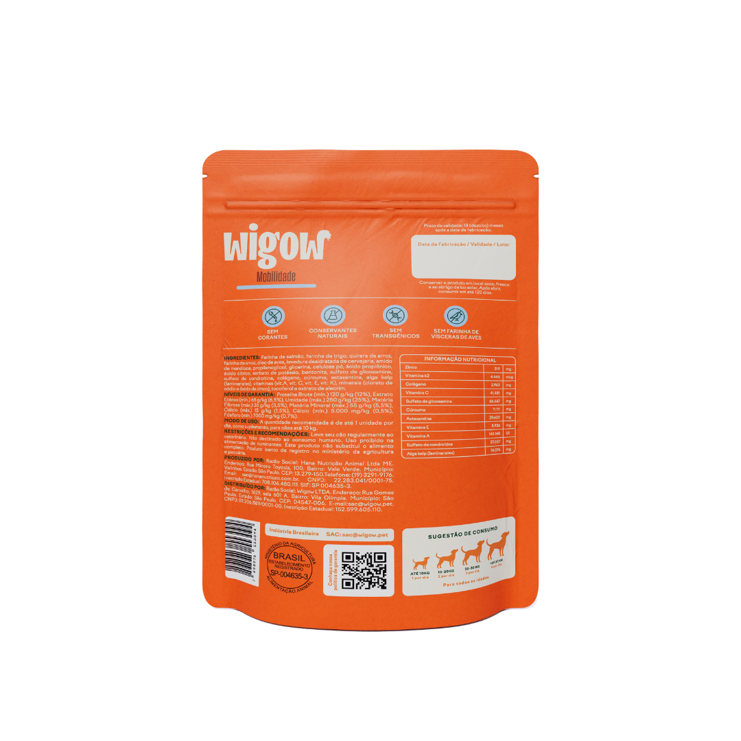 Suplemento Wigow Mobilidade 84g