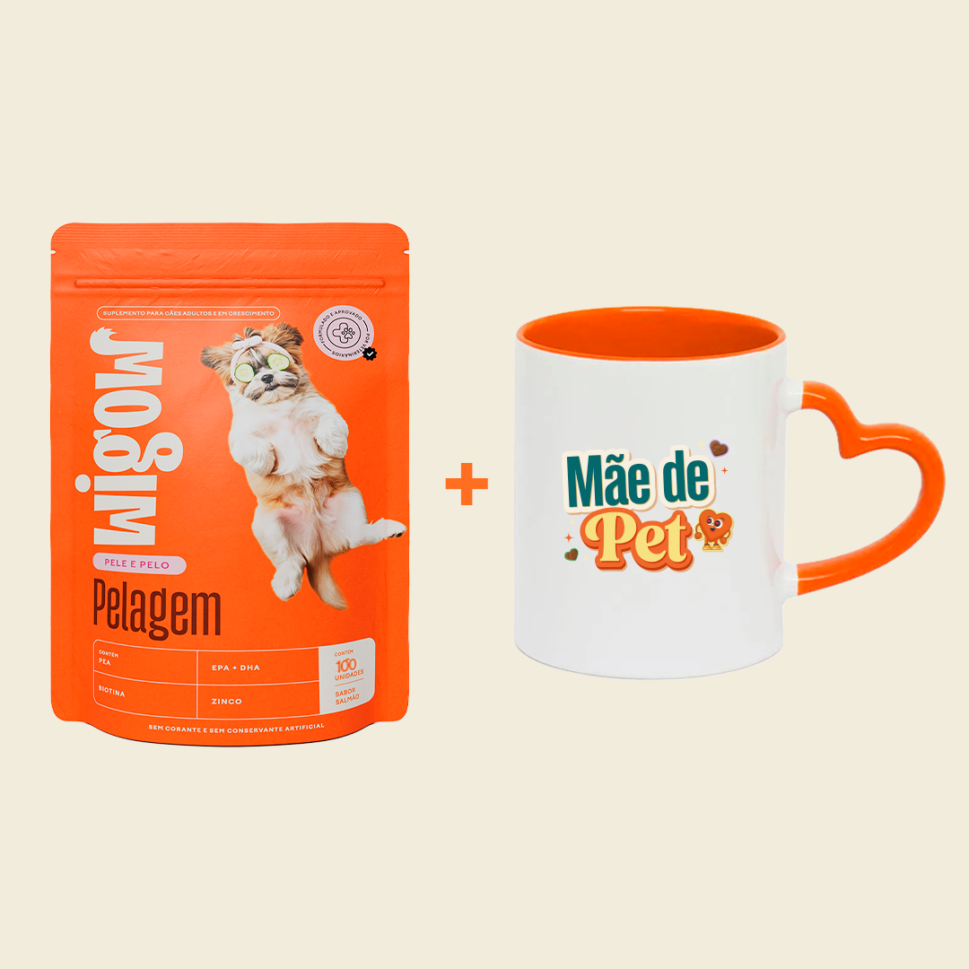 Wigow Pelagem 100 unidades + Caneca Mães