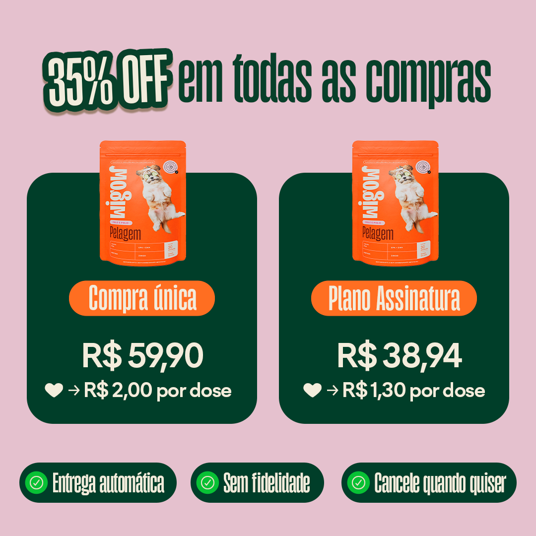 Suplemento Wigow Pelagem 30 unidades