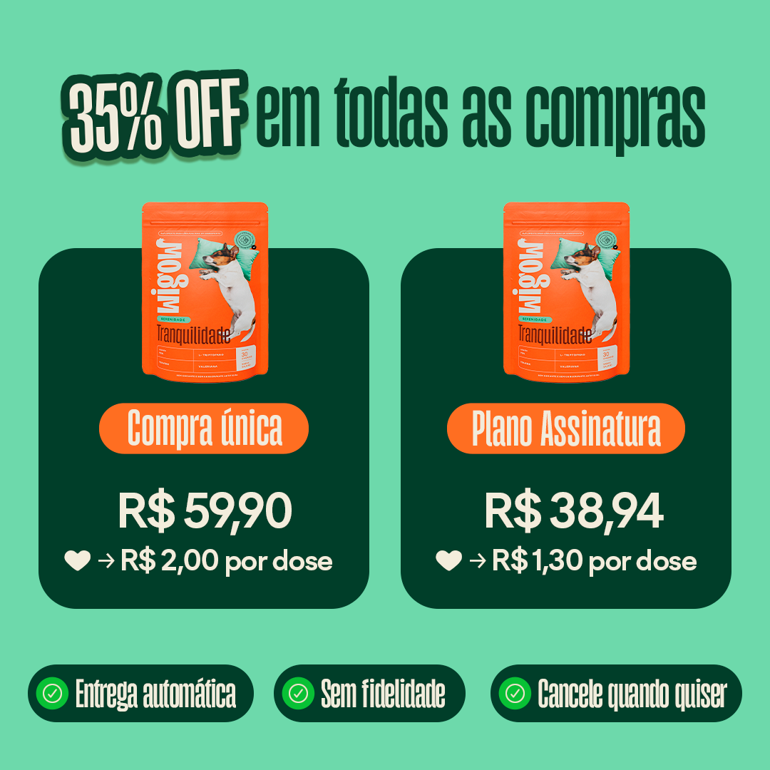 Suplemento Wigow Tranquilidade 30 unidades