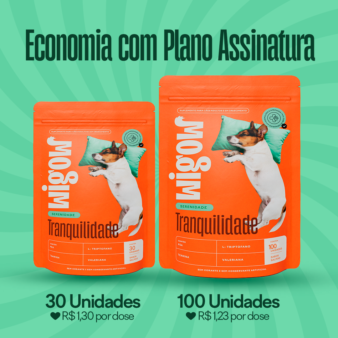 Wigow Tranquilidade Embalagem Econômica 100 unidades