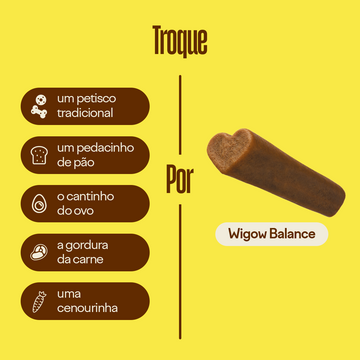 Collab Wigow  Balance + Comedouro Lento Amicus